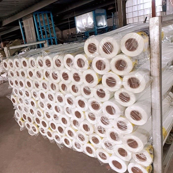 China Factory Supplier Fiberglass Self Adhesive Mesh